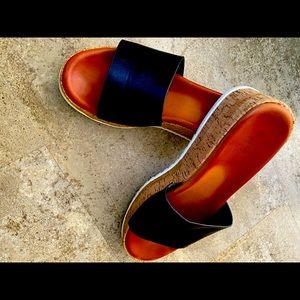 Spring platform slides